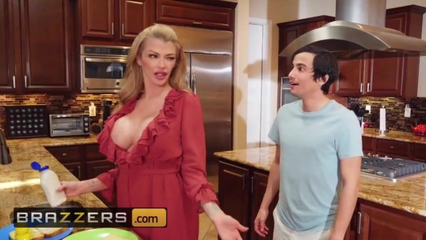 Brazzers - Busty MILF Joslyn James gets fucked hard by her sons friend
